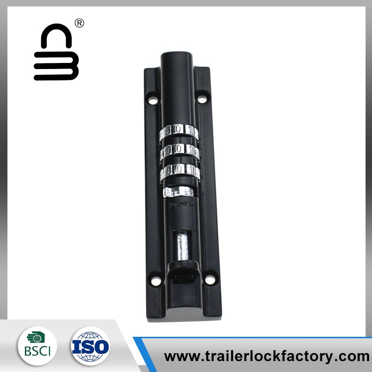 3 Combination Sliding Bolt Lock