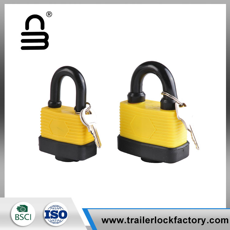 30mm Laminated Waterproof Padlock ມີສອງກະແຈ