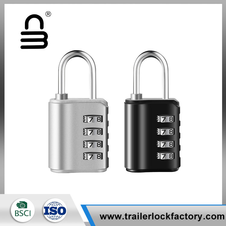 Padlock 4 ຕົວເລກປະສົມປະສານກັບ Master Key