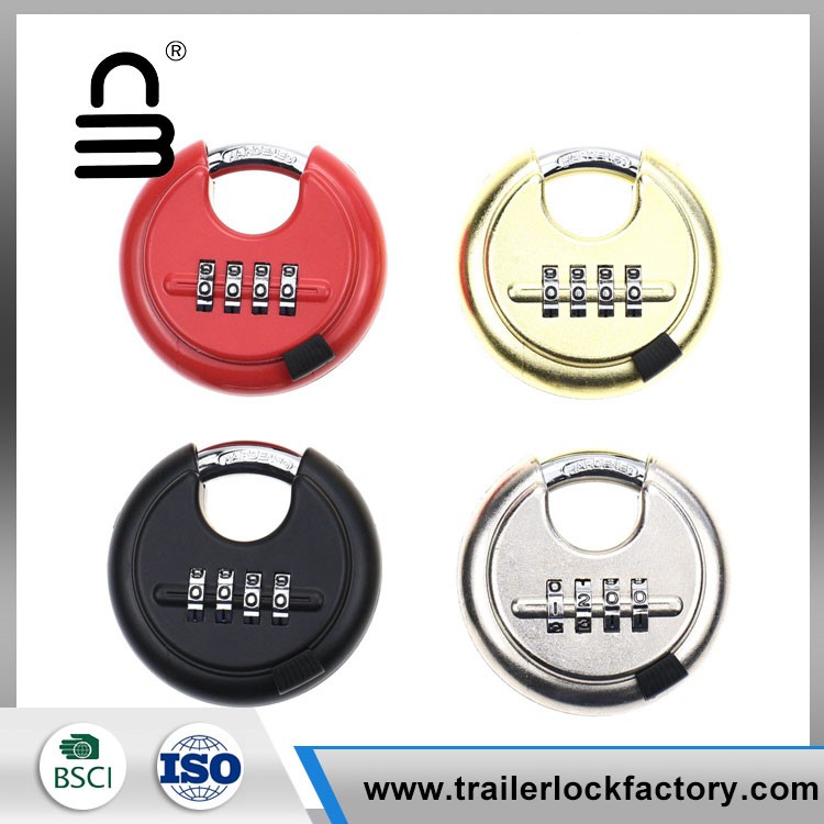 4 Digit Disc Padlock