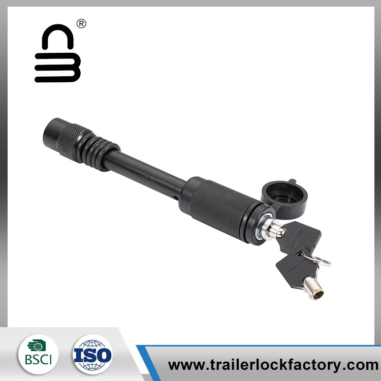 Black Trailer Hitch Pin Lock