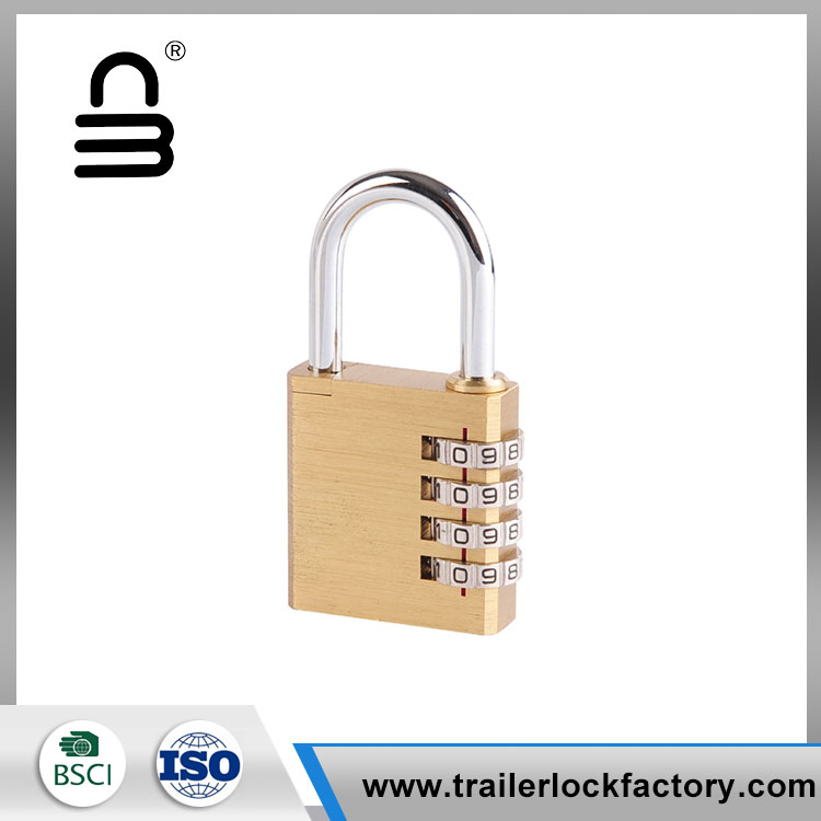 ທອງເຫລືອງປະສົມປະສານ Padlock Luggage Lock