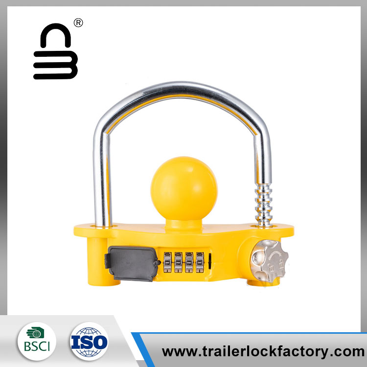 Combination Trailer Hitch Ball Lock