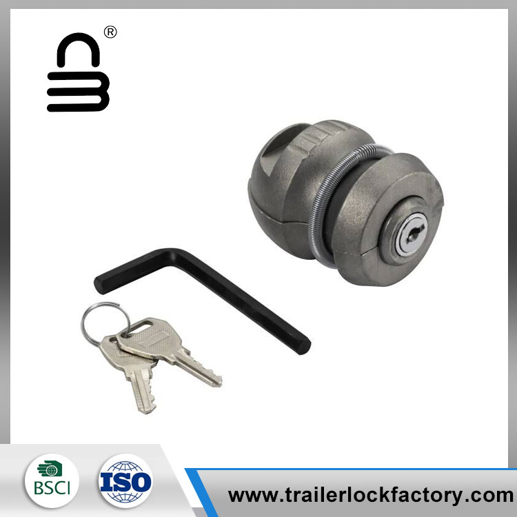 Trailer ສີເທົາ Hitch Ball Lock