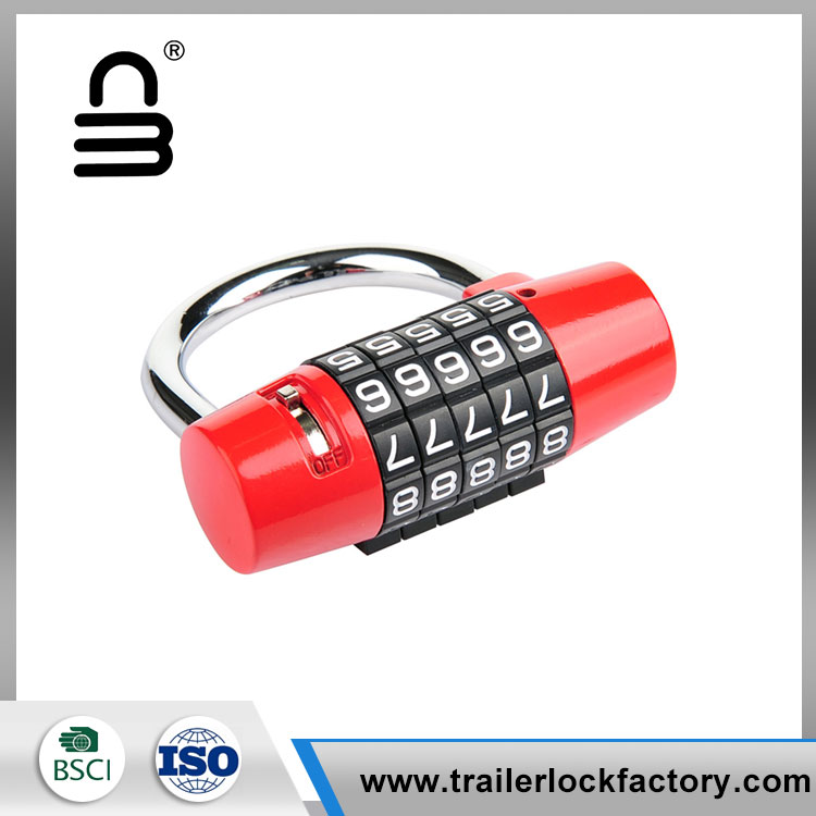 Handle Gym Padlock ປະສົມປະສານ 5 ຕົວເລກ